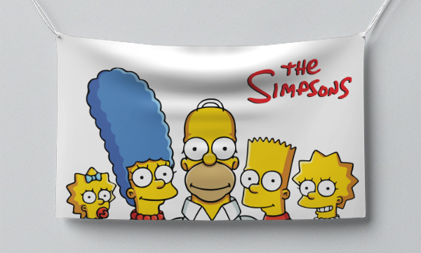 Знаме The Simpsons