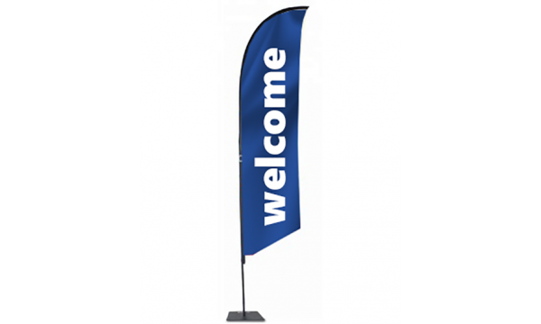 Плажен Флаг Welcome
