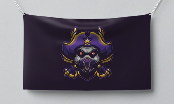 Знаме Ninja Pirate