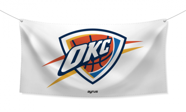 NBA Знаме Oklahoma Thunder 