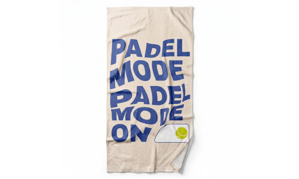 Плажна кърпа "Padel Mode On" 